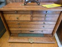 Oak Machinist Chest Tool Box