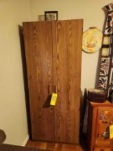 Two Door Cabinet with Art Supplies