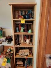 Contents of Shelves - Books, figurines