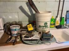 Contents on and In Cabinet