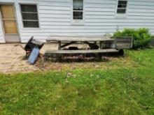 Picnic Table, Hose Reel, Small Garden Wagon, Wheelbarrow