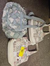 Quilts by Donna purses, bid x 3