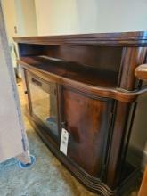 Electric fireplace TV stand