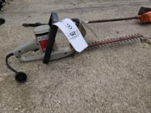 Electric hedge trimmers
