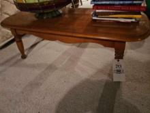 Maple coffee table
