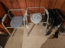 Potty chairs, wheelchair