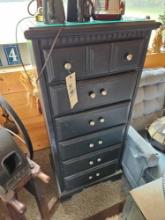 6 drawer highboy chest