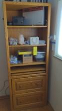 Wall unit and contents Edenpure Air purifier Himalayan Salt stone light and more