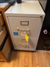 2 drawer office file cabinet