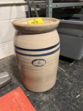 Crock w lid - Marshall Pottery 5