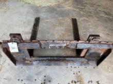 Q-tach pallet forks