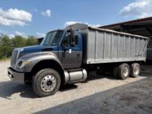 2007 international 7000 dump truck, 20ft Scott alum bed