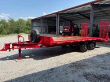 2021 Diamond C deck over trailer 8 x 14 w/ 4ft beaver tail and ramps