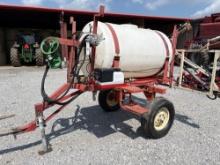 pull type 300 gal crop sprayer, pto pump,