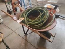 Wheel Barrow and Hose