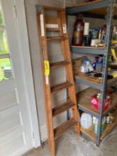 wood step ladder