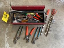 toolbox w/ hand tools
