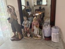 3 porcelain figurine, 2 Diennatraps new