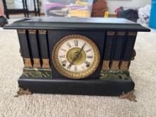 Antique mantle clock