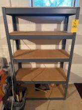Metal shop shelf 5ftTx3ftWx16inD