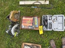 Dremmel tool - wood working books - table saws