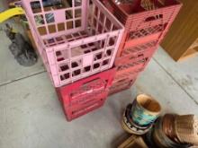 Plastic Milk Crates
