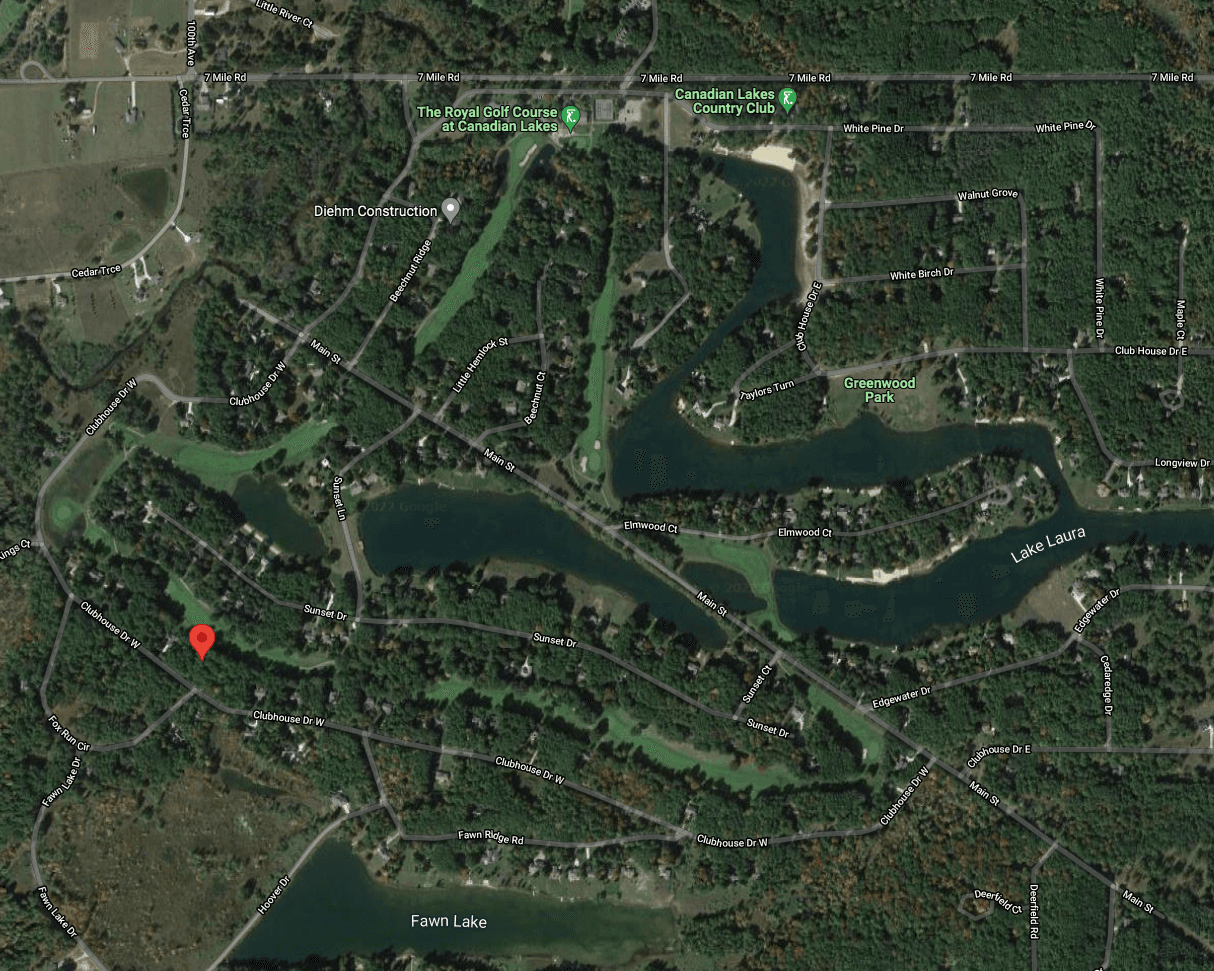 Build Your New Home on the Golf Course in Canadian Lakes, Michigan!