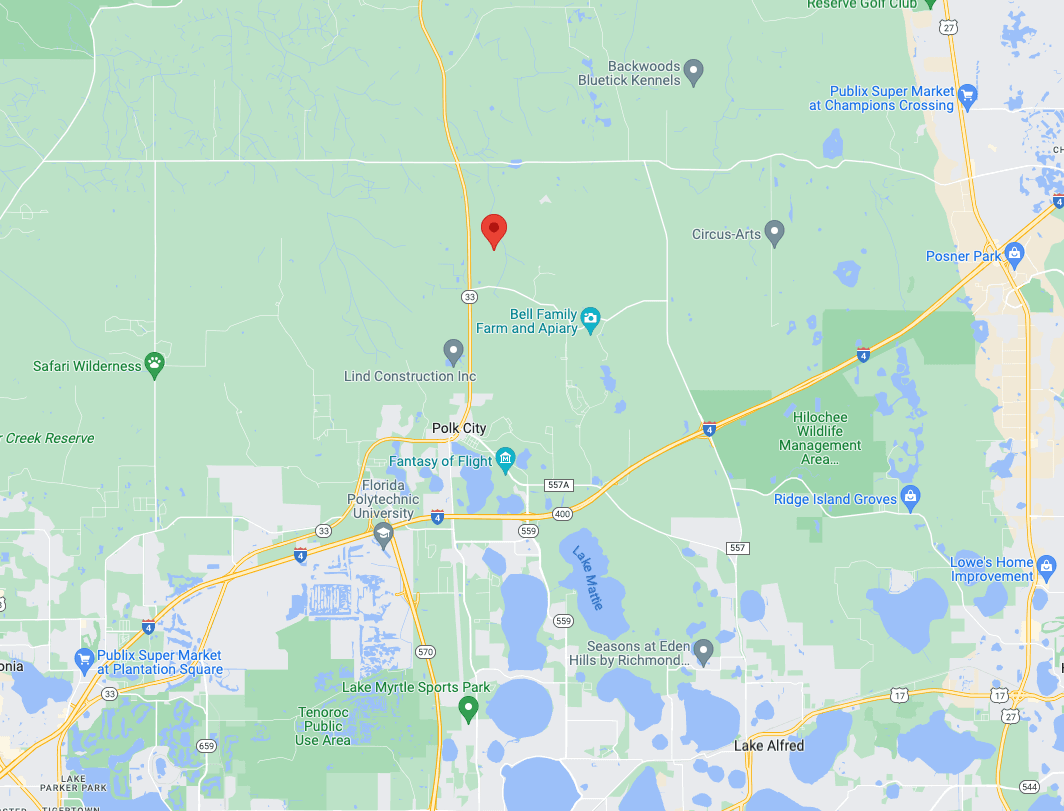 Reel-In this "Over an Acre Lot" in Polk County, "The Heart of Central Florida"!