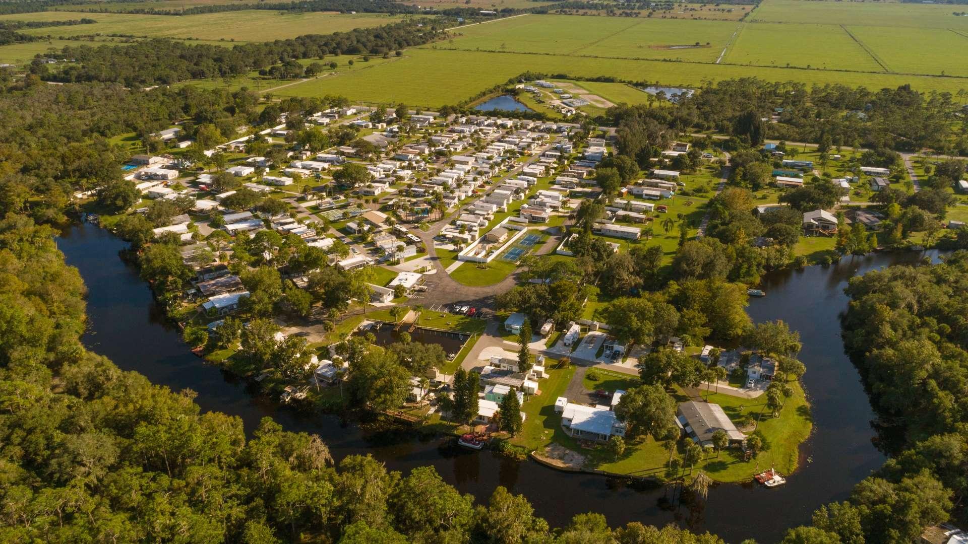 Close to the Peace River in Charlotte County, Florida!