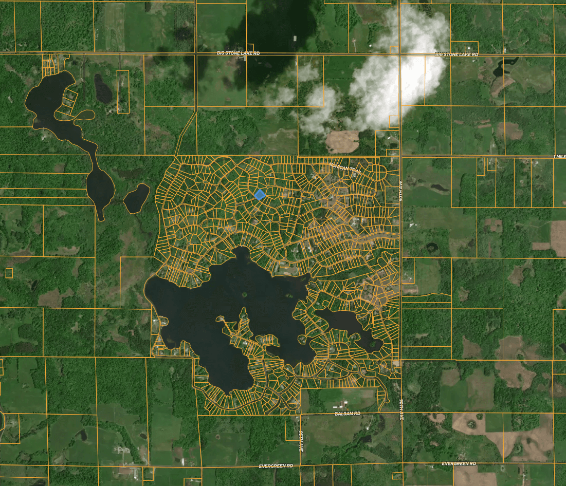 Two Adjacent Lots Just a Short Stroll from a Stunning 205-Acre Michigan Lake!