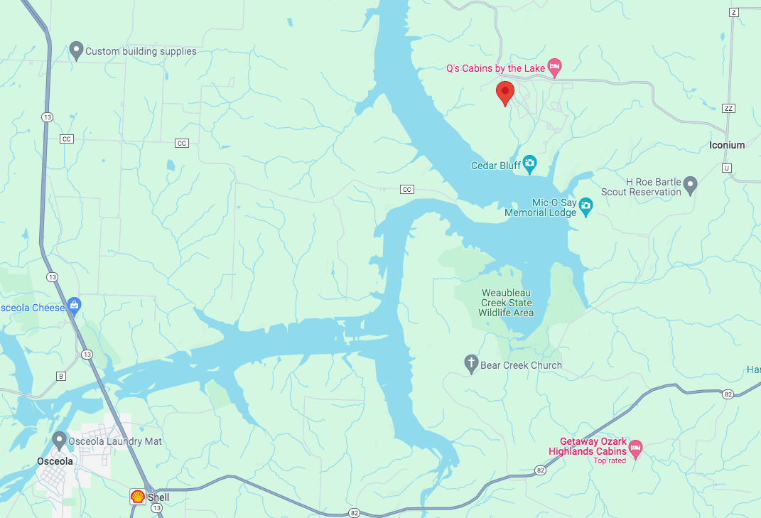 Road Access to Your Missouri Half-Acre Camping Spot!