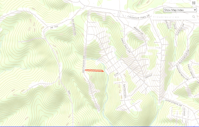 Road Access to Your Missouri Half-Acre Camping Spot!