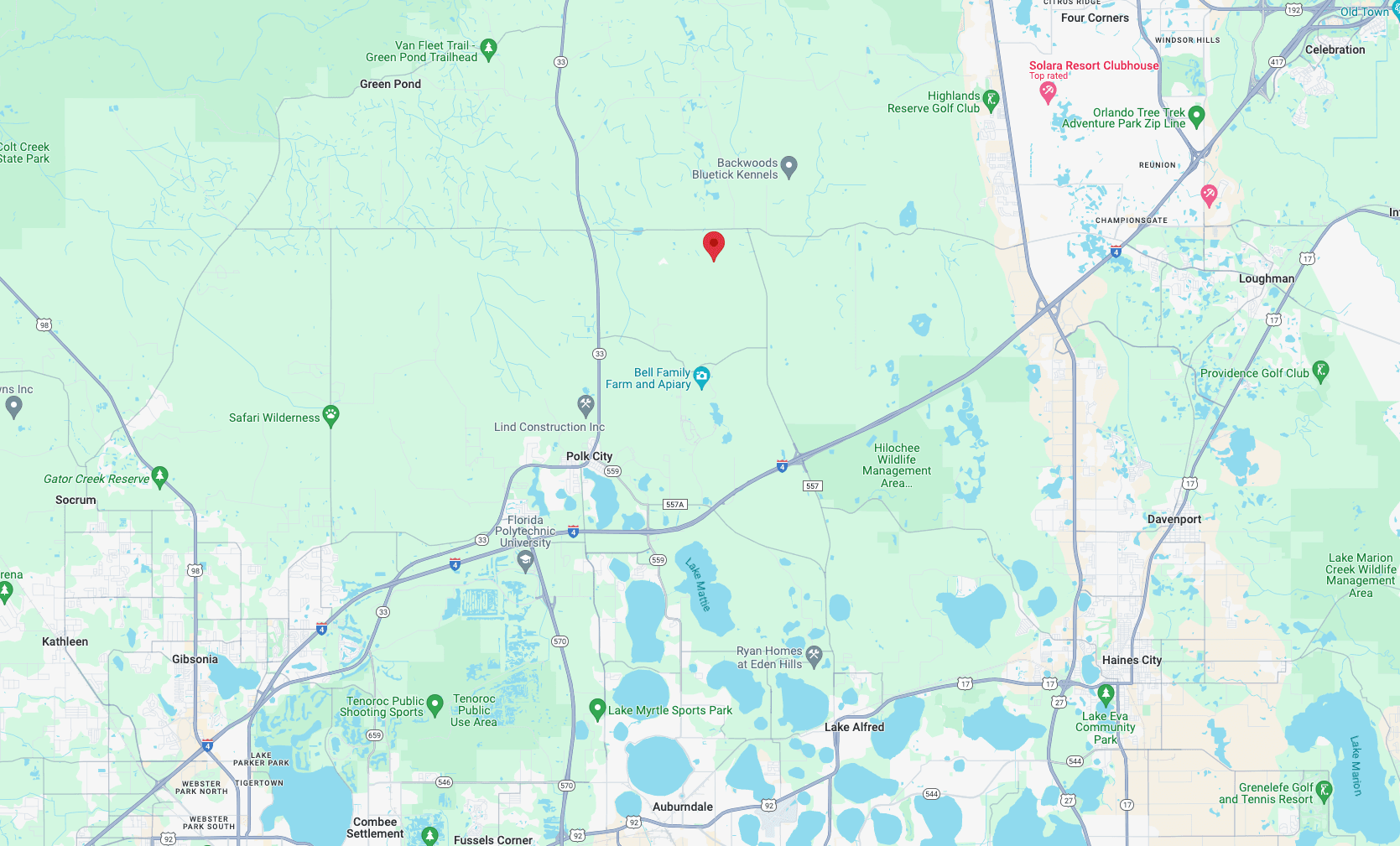 Investment Opportunity - 1.25 Acres in Polk County, Florida!