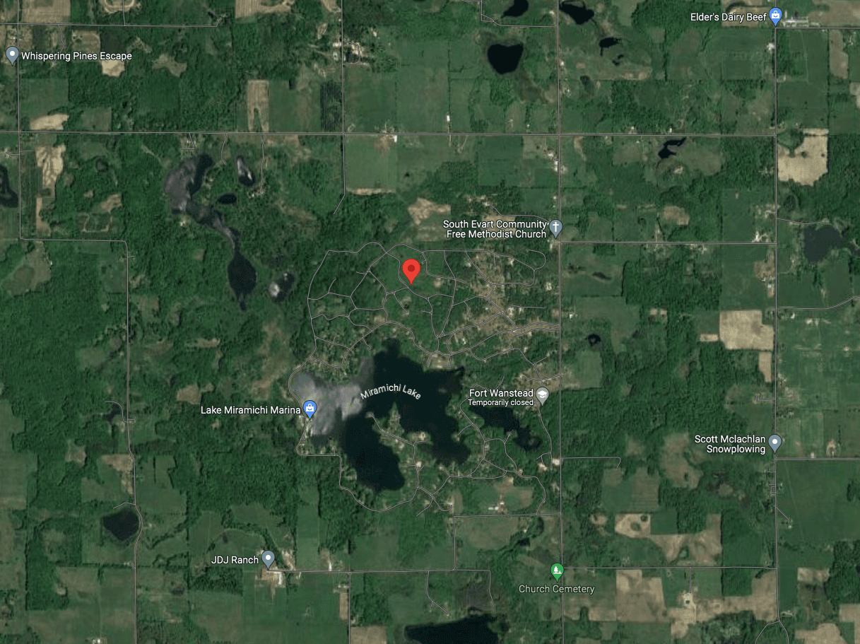 Pair of Adjacent Lots Walking Distance to Miramichi Lake in Osceola County, Michigan!