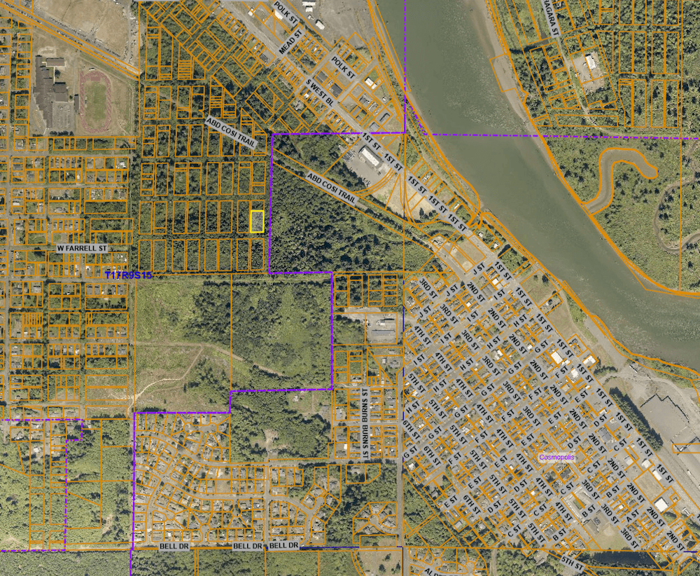 Grays Harbor, Washington Lot 15 Miles from the Pacific Ocean!