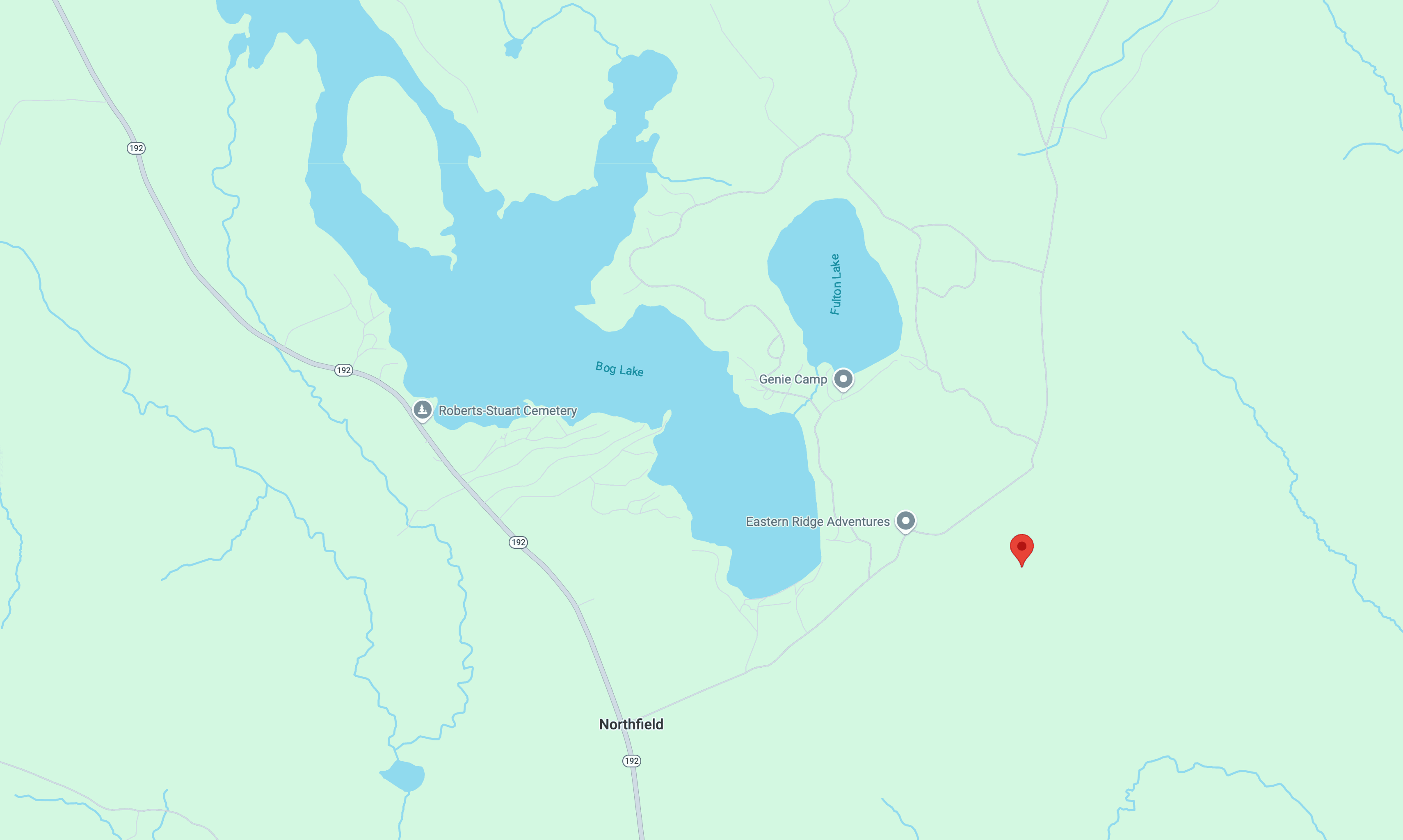 24 Acres Near Bog Lake in Northfield, Maine!