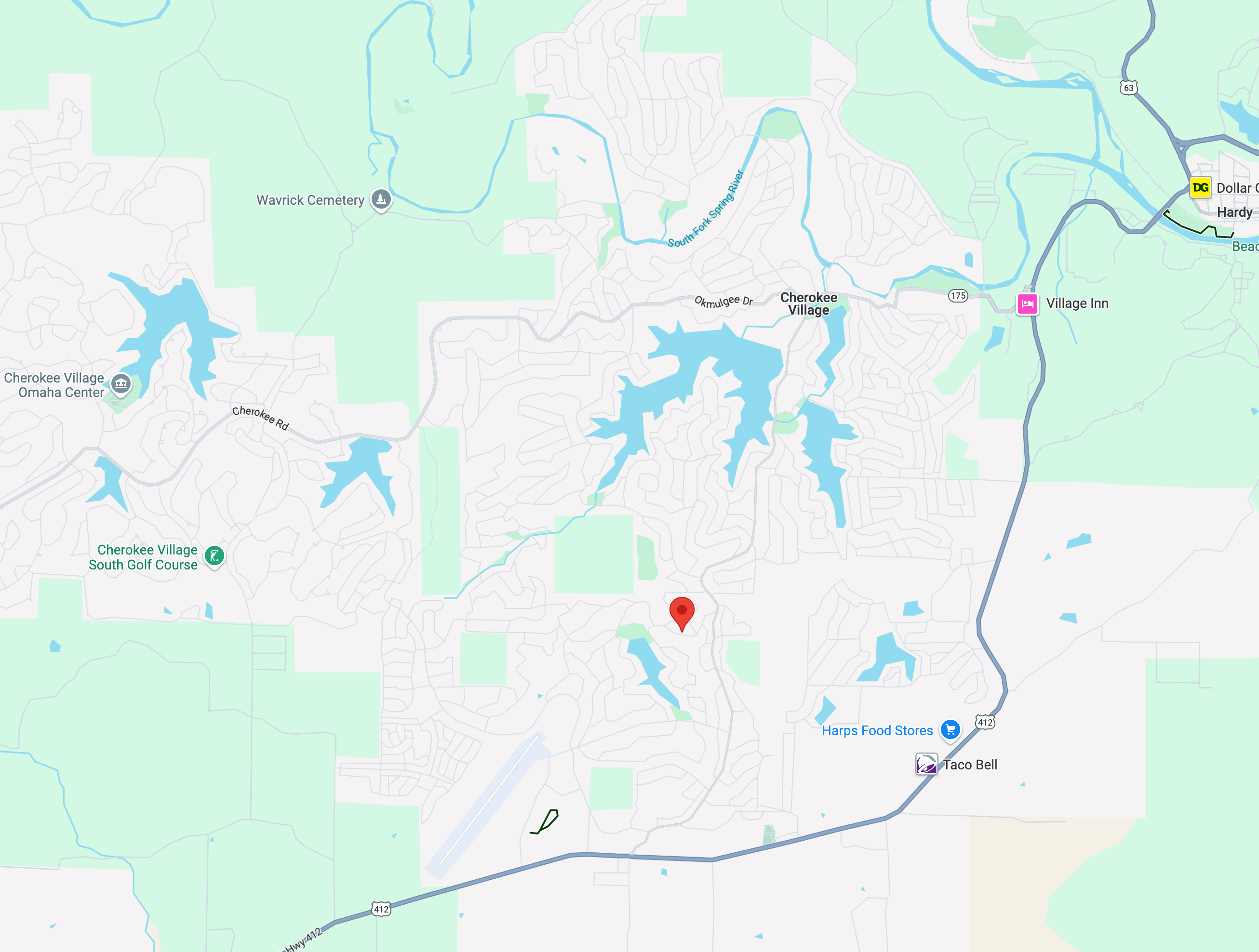 Build Your Dream Home in Cherokee Village, Sharp County, Arkansas!