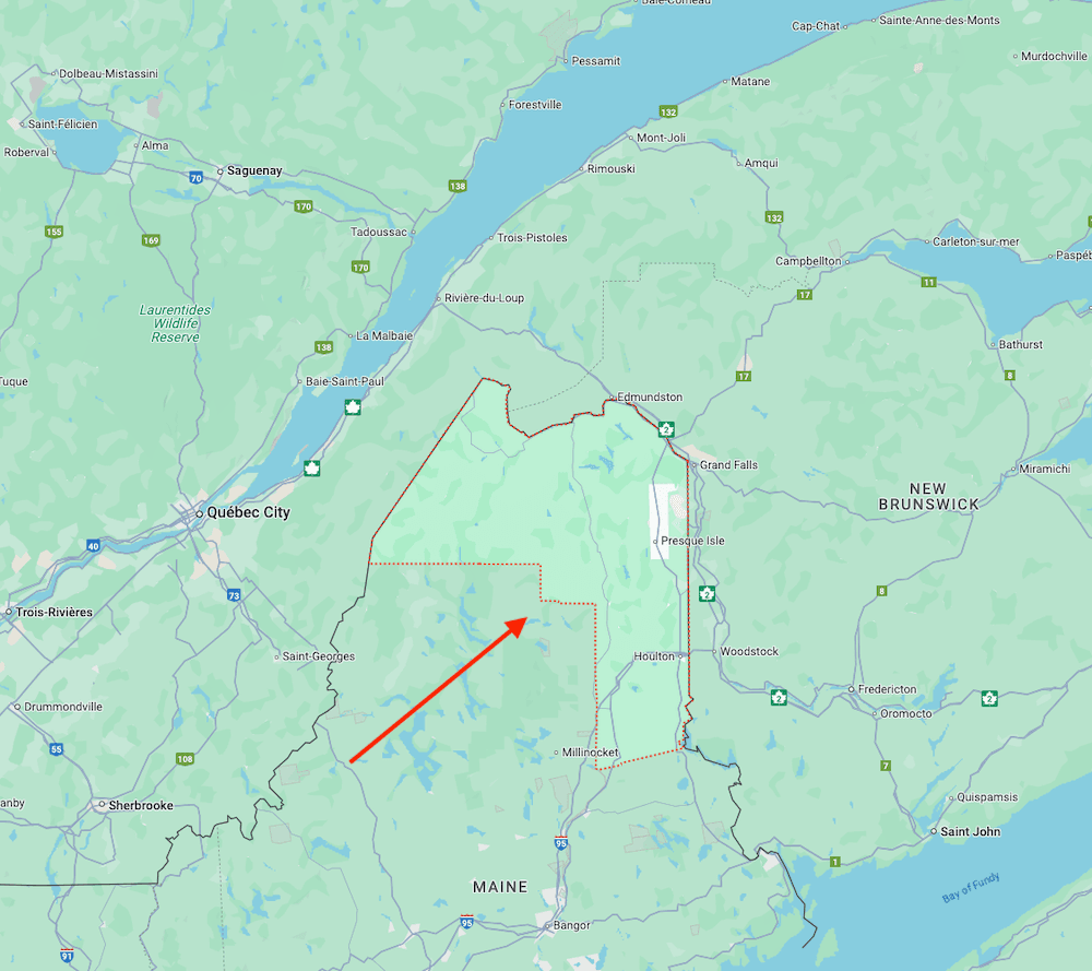 43 Acres in Maine!
