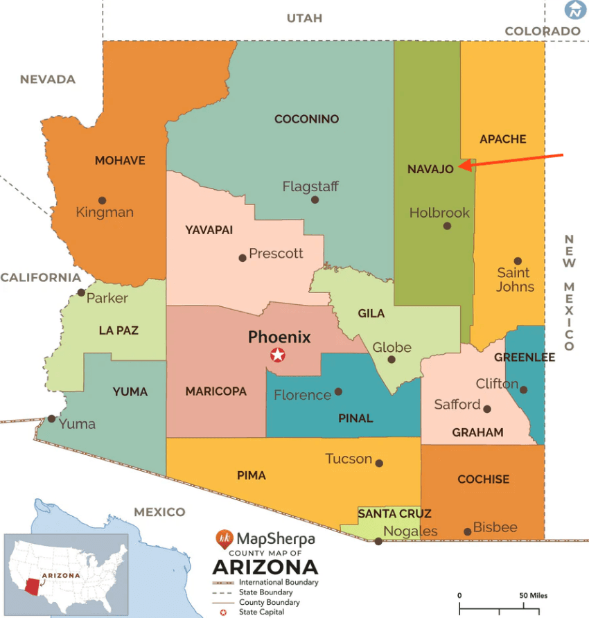 Breathtaking Arizona: Five-Acres in Navajo County!