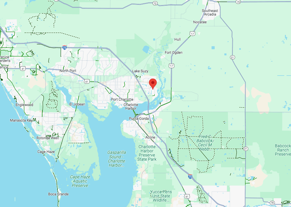 Live in Harbour Heights, Charlotte County, Florida!