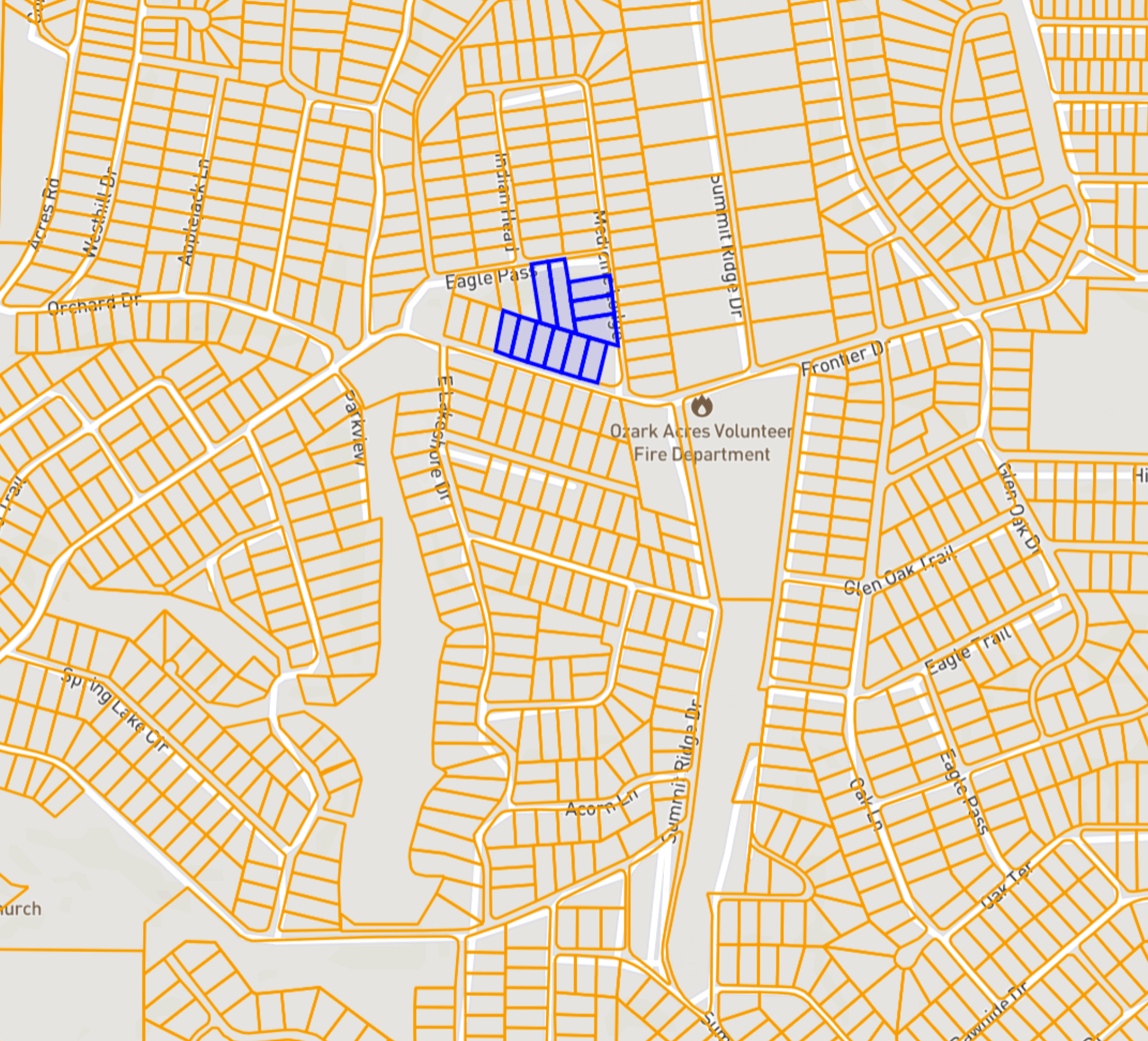 11 Adjacent Lots in Ozark Acres, Arkansas: Build, Invest or Live Here!