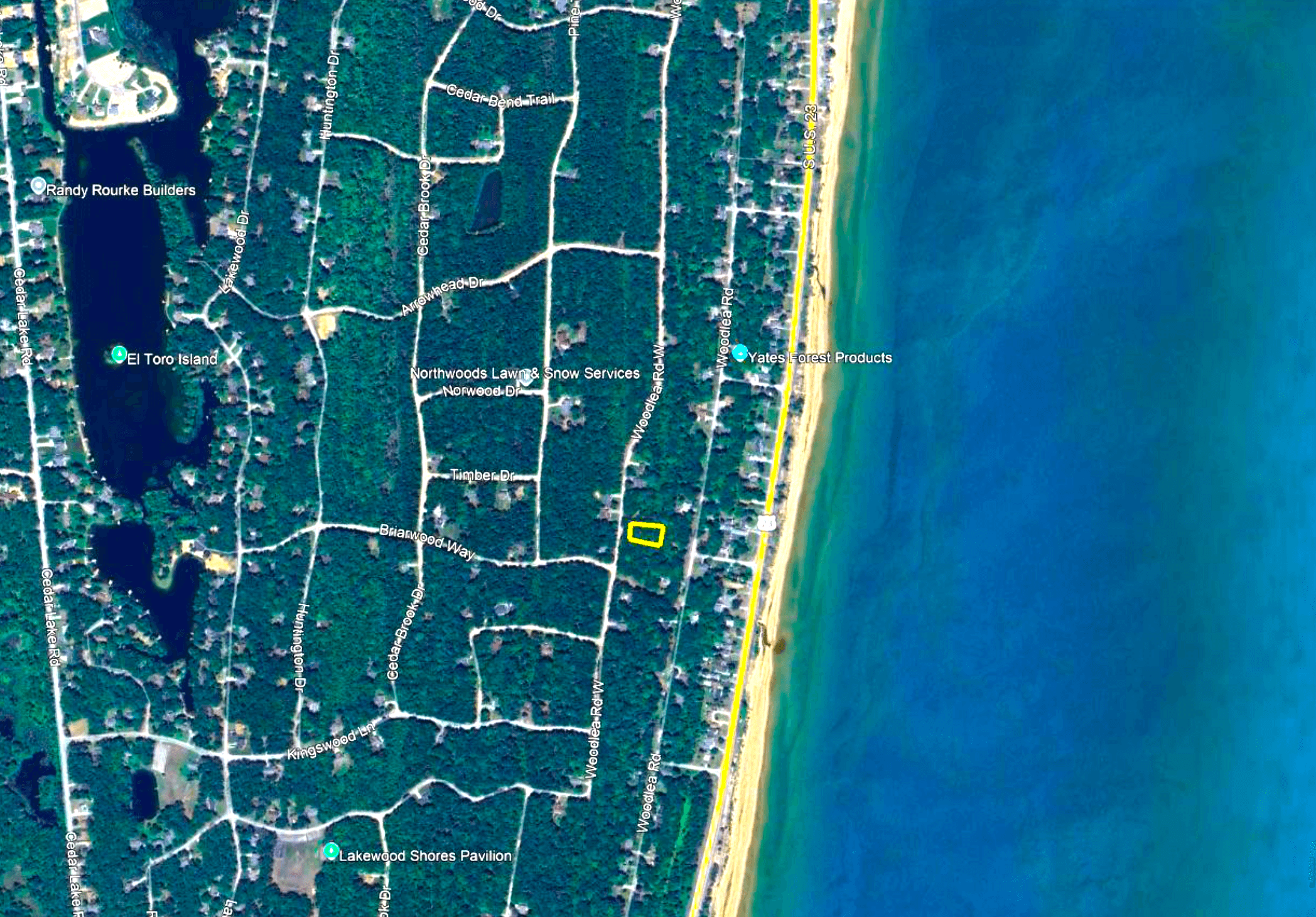 Over Half-An-Acre Homesite in Iosco County, Michigan!