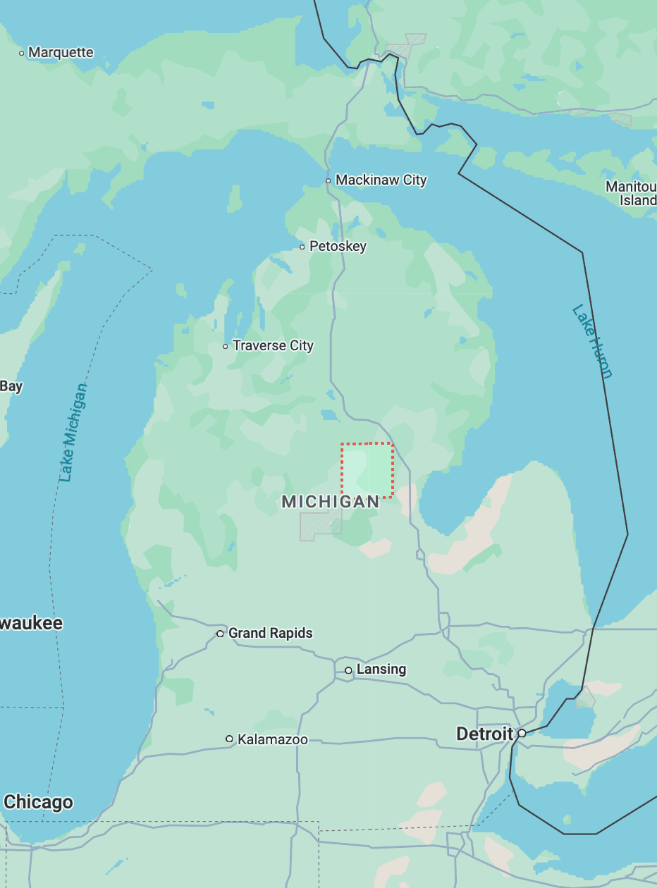 Own a Lot in Sugar Springs, Michigan!