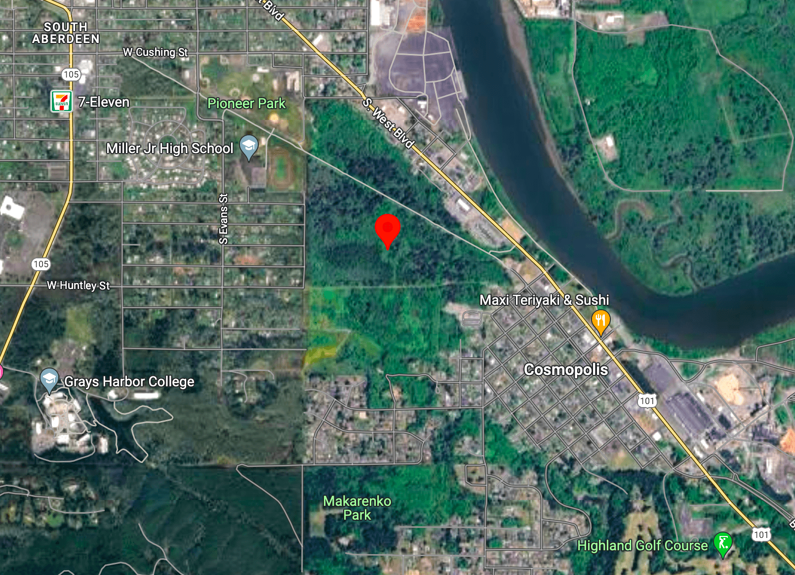 Grays Harbor, Washington: A Beautiful Lot by the Mountains and River!