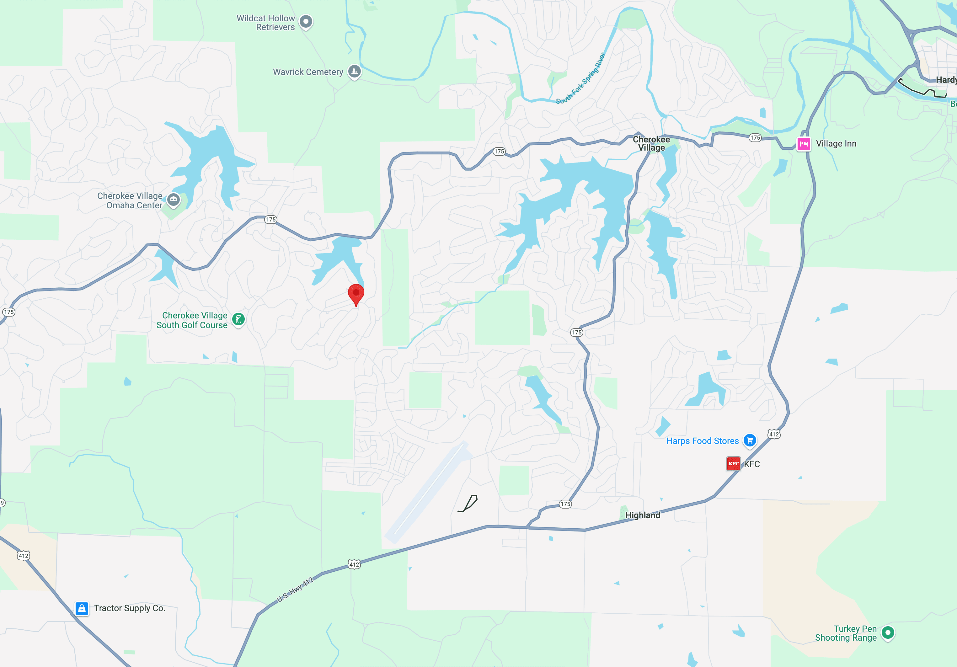 Build on a Corner Lot In Arkansas, Close to Lake Chanute!