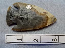 Archaic Diagonal Notch  - 3 in. - Flint