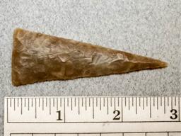 Fort Ancient Point - 2 3/4 in. - Carer Cave Flint