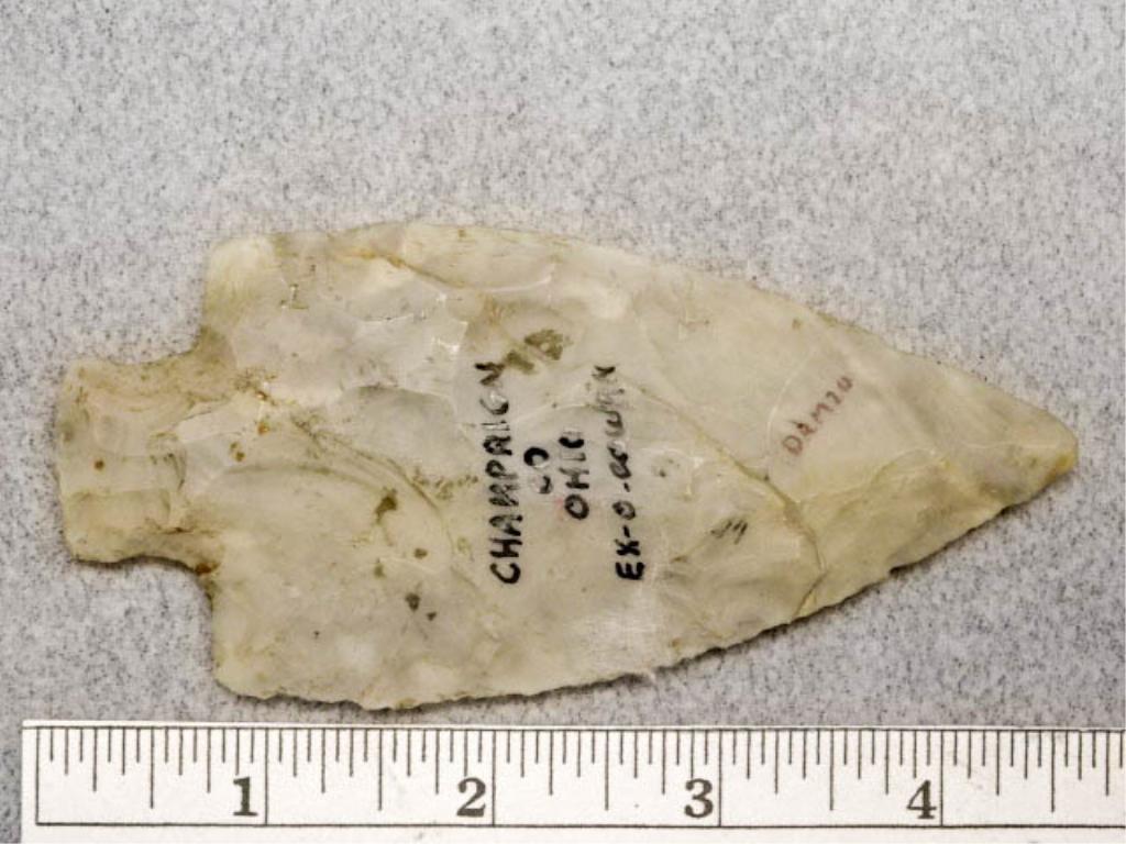 Adena Point - 4 1/2 in. - Flint Ridge Flint