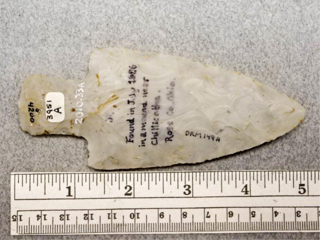 Adena Point - 4 3/4 in. - Flint Ridge Flint - Ross