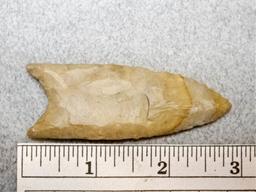 Paleo Fluted Point - 2 3/4 in. - Ind/Hornstone